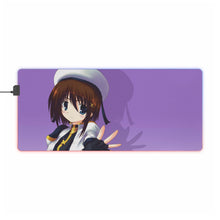 Load image into Gallery viewer, Magical Girl Lyrical Nanoha RGB LED Mouse Pad (Desk Mat)