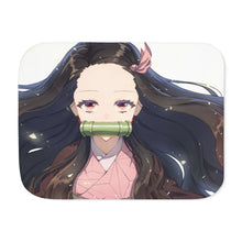 Load image into Gallery viewer, Demon Slayer: Kimetsu no Yaiba Nezuko Kamado Sherpa Blanket