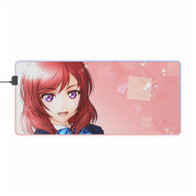 Load image into Gallery viewer, Love Live! Maki Nishikino RGB LED Mouse Pad (Desk Mat)