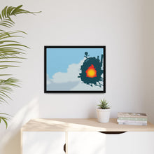 Load image into Gallery viewer, Howl's Moving Castle Canvas Framed Art Print