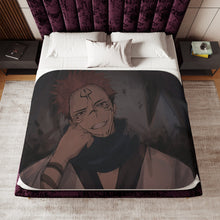 Load image into Gallery viewer, Jujutsu Kaisen Sherpa Blanket