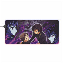 Load image into Gallery viewer, Code Geass Lelouch Lamperouge RGB LED Mouse Pad (Desk Mat)