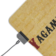 Load image into Gallery viewer, Anime Death Note RGB LED Mouse Pad (Desk Mat)