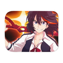Load image into Gallery viewer, Anime Kill La Kill Sherpa Blanket