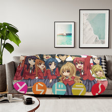 Load image into Gallery viewer, Anime Toradora! Sherpa Blanket
