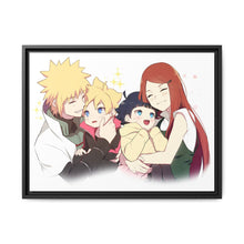 Load image into Gallery viewer, Boruto and Minato :') Canvas Framed Art Print