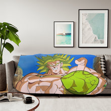 Load image into Gallery viewer, Legendary Super Saiyan Broly Sherpa Blanket