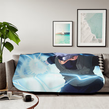 Load image into Gallery viewer, Anime Naruto Sherpa Blanket