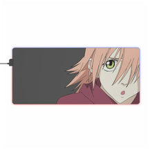 Load image into Gallery viewer, FLCL Haruko Haruhara RGB LED Mouse Pad (Desk Mat)