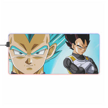 Load image into Gallery viewer, Dragon Ball Super - Vegeta RGB LED Mouse Pad (Desk Mat)
