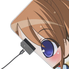 Load image into Gallery viewer, Magical Girl Lyrical Nanoha RGB LED Mouse Pad (Desk Mat)