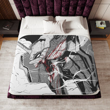 Load image into Gallery viewer, Anime Neon Genesis Evangelion Sherpa Blanket