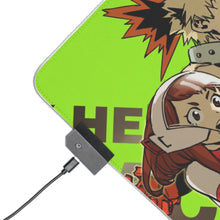 Load image into Gallery viewer, My Hero Academia Katsuki Bakugou RGB LED Mouse Pad (Desk Mat)