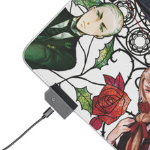 Load image into Gallery viewer, Black Butler RGB LED Mouse Pad (Desk Mat)
