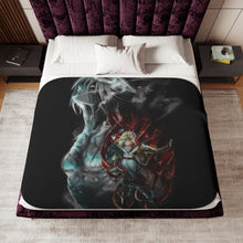 Load image into Gallery viewer, Annie Leonhart Sherpa Blanket