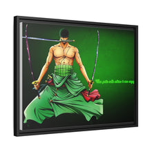 Load image into Gallery viewer, Roronoa Zoro, Santōryū Canvas Framed Art Print