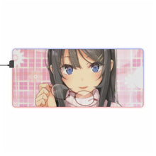 Load image into Gallery viewer, Rascal Does Not Dream Of Bunny Girl Senpai RGB LED Mouse Pad (Desk Mat)