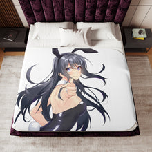 Load image into Gallery viewer, Anime Rascal Does Not Dream of Bunny Girl Senpai Sherpa Blanket