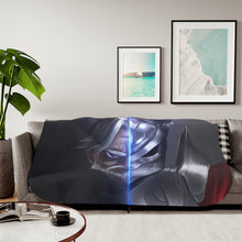 Load image into Gallery viewer, Overlord Sebas Tian Sherpa Blanket