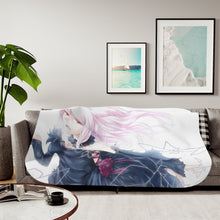 Load image into Gallery viewer, Anime Guilty Crown Sherpa Blanket