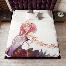 Load image into Gallery viewer, Guilty Crown Inori Yuzuriha Sherpa Blanket