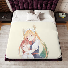 Load image into Gallery viewer, Miss Kobayashi's Dragon Maid Sherpa Blanket