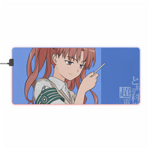 Load image into Gallery viewer, A Certain Scientific Railgun RGB LED Mouse Pad (Desk Mat)