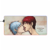 Load image into Gallery viewer, Kuroko X Taiga Fan Art Ship RGB LED Mouse Pad (Desk Mat)