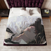 Load image into Gallery viewer, Anime Chainsaw Man Sherpa Blanket