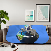 Load image into Gallery viewer, Assassination Classroom Karma Akabane, Nagisa Shiota, Kaede Kayano Sherpa Blanket