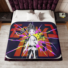 Load image into Gallery viewer, Psycho = 100% Sherpa Blanket