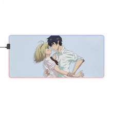 Load image into Gallery viewer, Rin and Shiemi RGB LED Mouse Pad (Desk Mat)