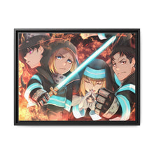 Load image into Gallery viewer, Anime Fire Force Canvas Framed Art Print