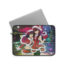 Load image into Gallery viewer, Kurisu & Mayuri Christmas Cheer Laptop Sleeve