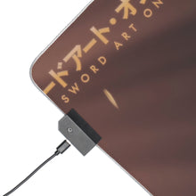 Load image into Gallery viewer, Sword Art Online II RGB LED Mouse Pad (Desk Mat)