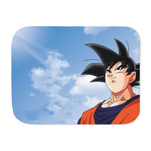 Load image into Gallery viewer, Goku Sherpa Blanket