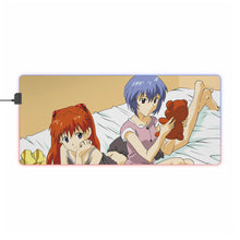 Load image into Gallery viewer, Neon Genesis Evangelion RGB LED Mouse Pad (Desk Mat)