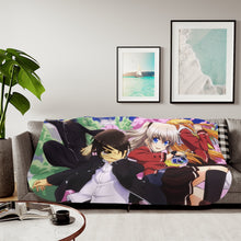 Load image into Gallery viewer, Charlotte (Anime) Main Members Sherpa Blanket