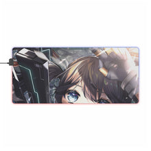 Load image into Gallery viewer, Anime Black ★★ Rock Shooter : Dawn Fall RGB LED Mouse Pad (Desk Mat)