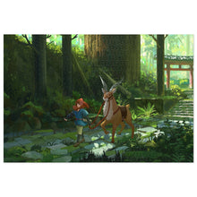 Load image into Gallery viewer, Anime Princess Mononoke Jigsaw Puzzle