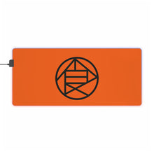 Load image into Gallery viewer, Akimichi Clan Symbol RGB LED Mouse Pad (Desk Mat)
