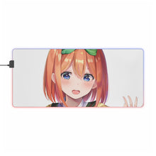 Load image into Gallery viewer, The Quintessential Quintuplets Yotsuba Nakano RGB LED Mouse Pad (Desk Mat)