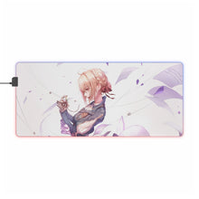 Load image into Gallery viewer, Violet Evergarden RGB LED Mouse Pad (Desk Mat)
