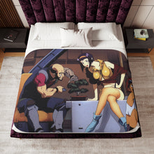 Load image into Gallery viewer, Anime Cowboy Bebopr Sherpa Blanket