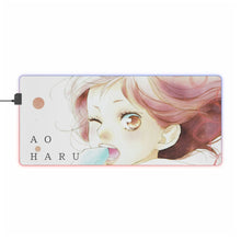 Load image into Gallery viewer, Ao Haru Ride RGB LED Mouse Pad (Desk Mat)