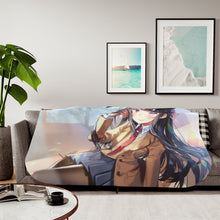 Load image into Gallery viewer, Rascal Does Not Dream Of Bunny Girl Senpai Sherpa Blanket