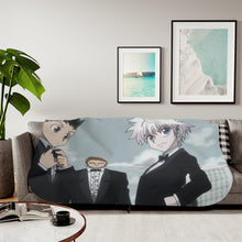 Load image into Gallery viewer, Hunter x Hunter Killua Zoldyck, Gon Freecss Sherpa Blanket