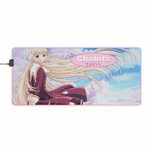 Load image into Gallery viewer, Chobits RGB LED Mouse Pad (Desk Mat)