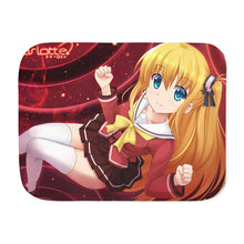 Load image into Gallery viewer, Yusa Nishimori smiling Sherpa Blanket