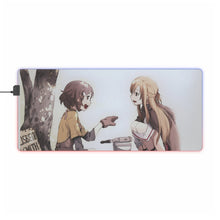 Load image into Gallery viewer, Asuna and Lisbeth RGB LED Mouse Pad (Desk Mat)